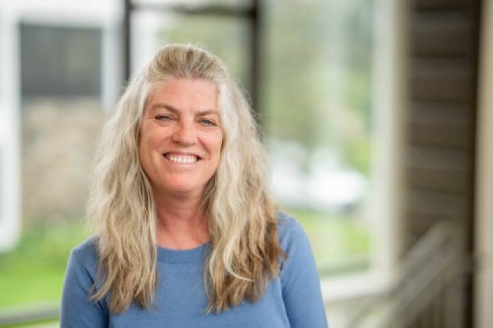 Sociology professor Jennifer Stewart